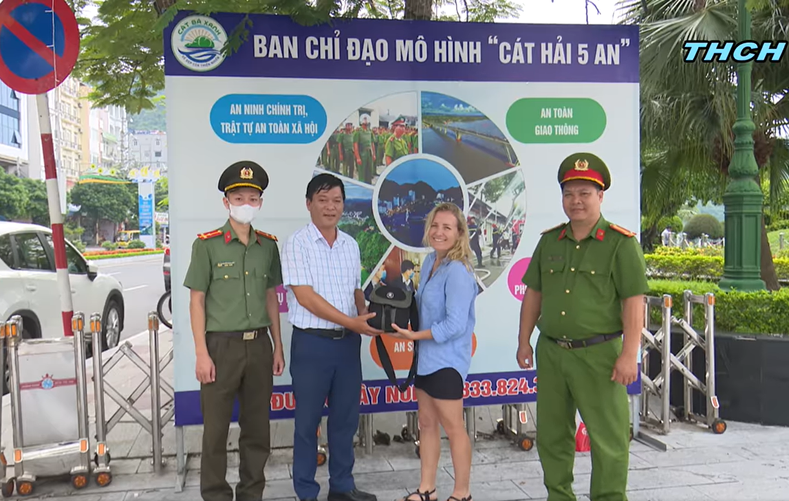 Vườn Quốc gia Cát Bà gửi thư cảm ơn Thanh tra Công an thành phố